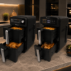 Air Fryer Multismart 2400W Double Bac 2 × 5L
