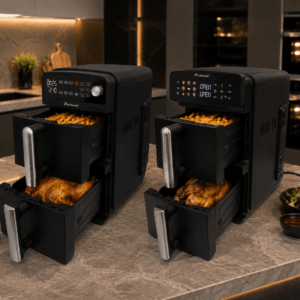 Air Fryer Multismart 2400W Double Bac 2 × 5L