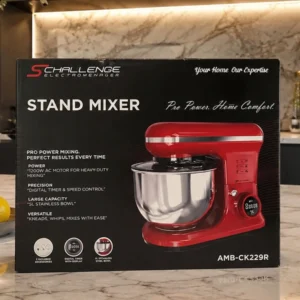 Pétrin SChallenge 1200W – 5L Inox avec Afficheur Digital